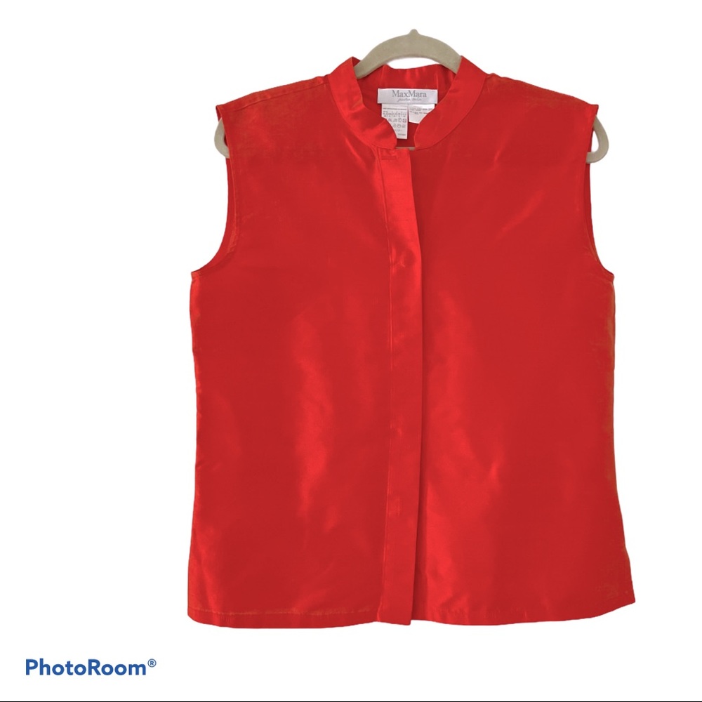 New Maxmara silk blouse 8
